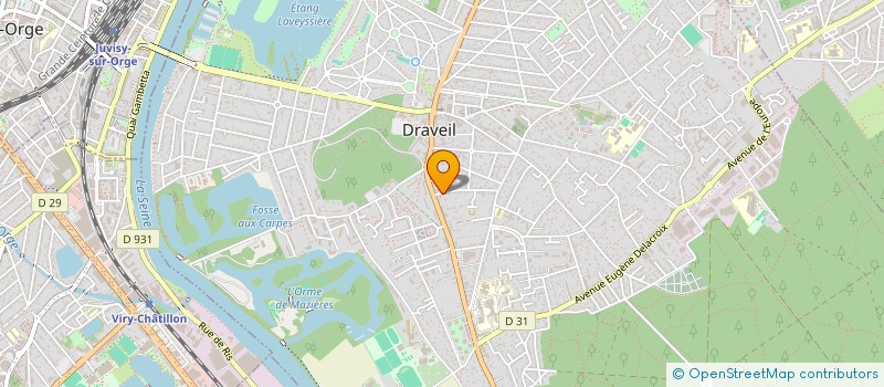 localisation de l'entreprise SENIORS SERVICES PLUS à DRAVEIL