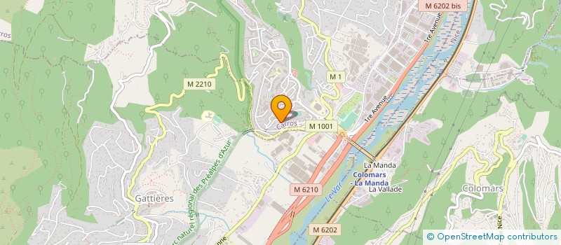 localisation de l'entreprise SENIORS SPORTIFS CARROSSOIS à CARROS