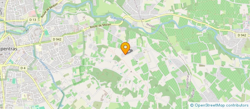 localisation de l'entreprise SENIORS SPORTIFS CLUB VENAISSIN à CARPENTRAS