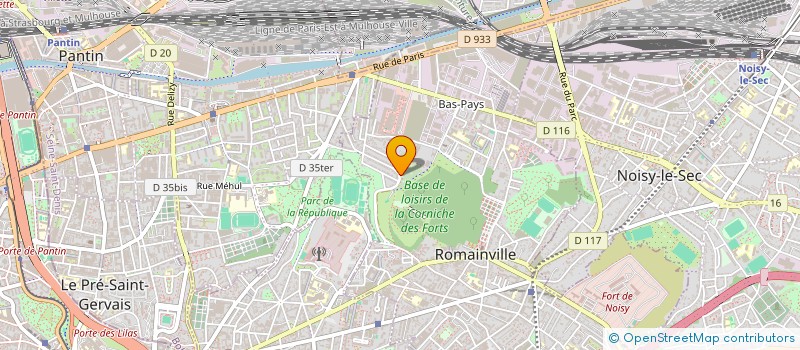 localisation de l'entreprise SENJA à ROMAINVILLE