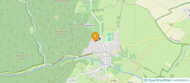 localisation de l'entreprise SENJA  DOSSENHEIM-SUR-ZINSEL