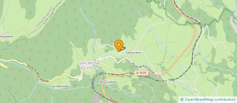 localisation de l'entreprise SENJA  SAINT-MICHEL-LES-PORTES