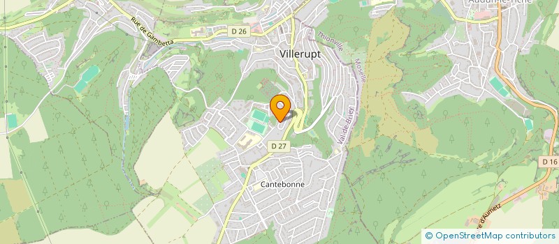 localisation de l'entreprise SENJA IMMO  VILLERUPT