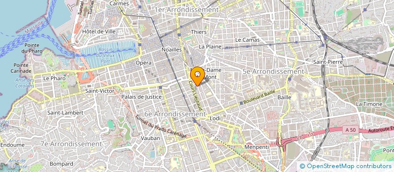 localisation de l'entreprise SENJAP à MARSEILLE