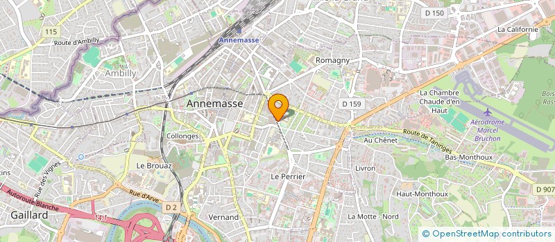 localisation de l'entreprise SENKI à ANNEMASSE