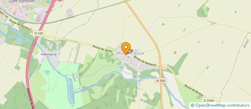 localisation de l'entreprise SENLIS AUTO à MONT-L'EVEQUE