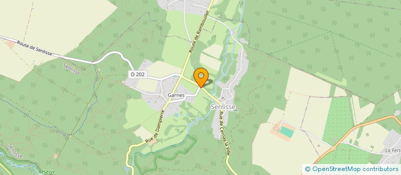 localisation de l'entreprise SENLISSE EVENEMENTS  SENLISSE