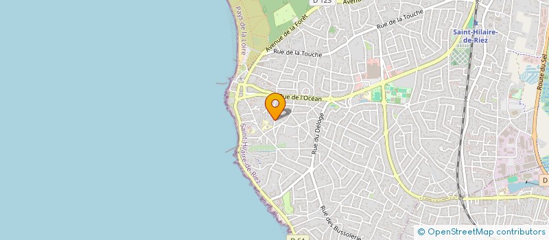 localisation de l'entreprise SENNATLANTIC à SAINT-HILAIRE-DE-RIEZ
