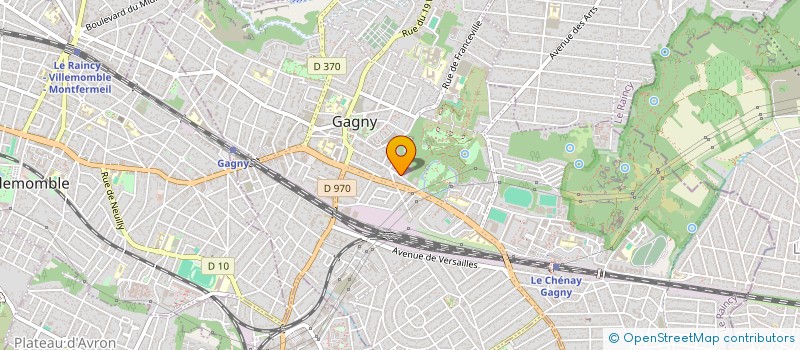 localisation de l'entreprise SENNINA à GAGNY