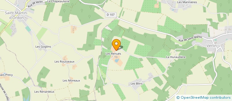 localisation de l'entreprise SENOFLEURS à VERLIN