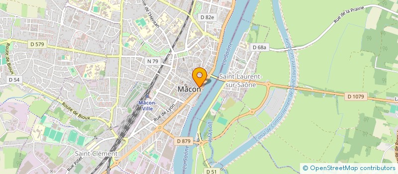 localisation de l'entreprise SENOL à MACON