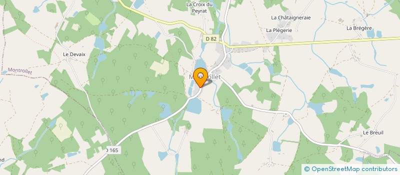 localisation de l'entreprise SENON à MONTROLLET