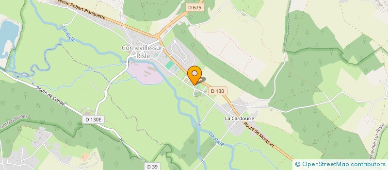 localisation de l'entreprise SENORBAT à CORNEVILLE-SUR-RISLE