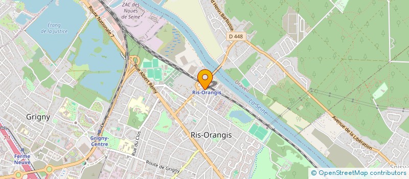 localisation de l'entreprise SENORITA BEAUTE à RIS-ORANGIS
