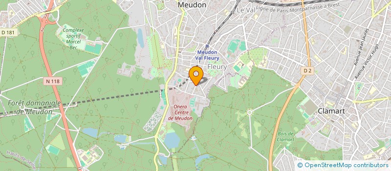 localisation de l'entreprise SENOSALUD-EUROPA (SSE ) à MEUDON