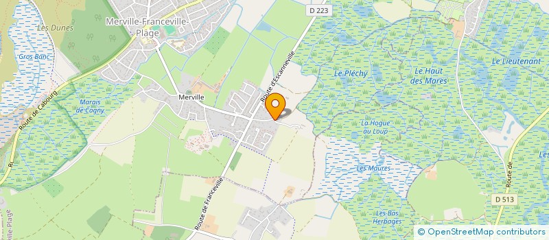 localisation de l'entreprise SENOTOPIA  MERVILLE-FRANCEVILLE-PLAGE