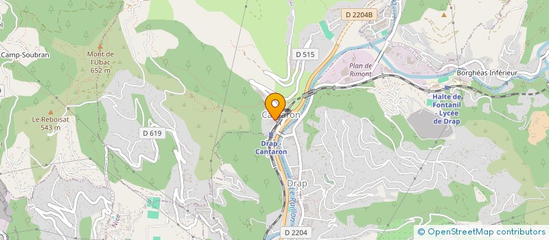 localisation de l'entreprise SENOUBAT  DRAP