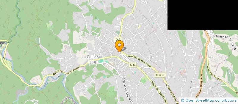 localisation de l'entreprise SENOUKILI  LA COLLE-SUR-LOUP