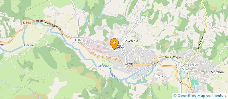 localisation de l'entreprise SENPEREN à SAINT-PEE-SUR-NIVELLE