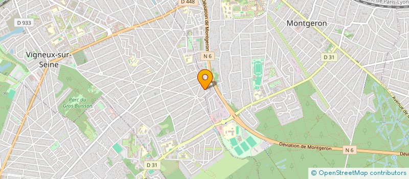 localisation de l'entreprise SENPROLOG  VIGNEUX-SUR-SEINE