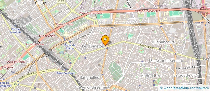 localisation de l'entreprise SENRA  PARIS