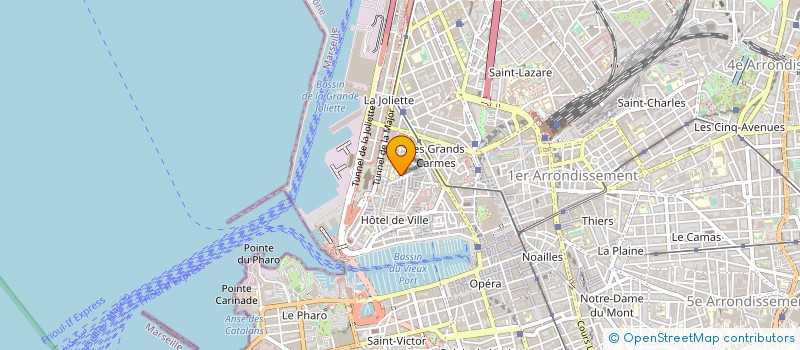 localisation de l'entreprise SENS  MARSEILLE