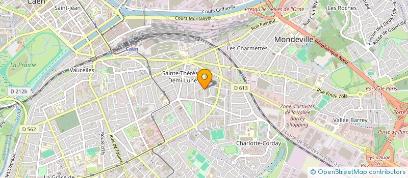 localisation de l'entreprise SENS  MOULT-CHICHEBOVILLE