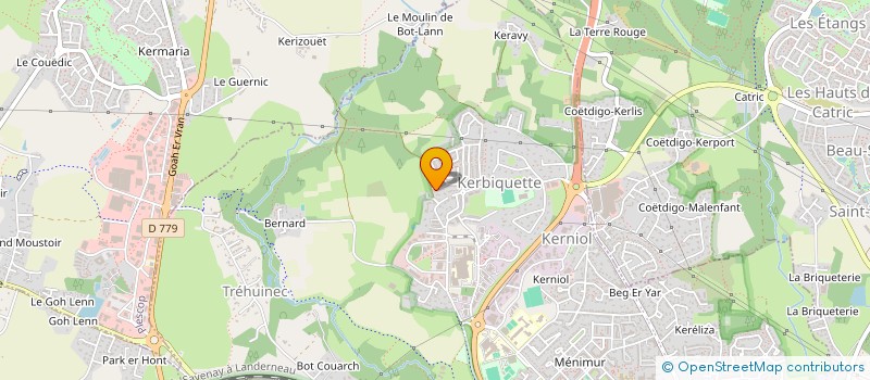 localisation de l'entreprise SENS à VANNES