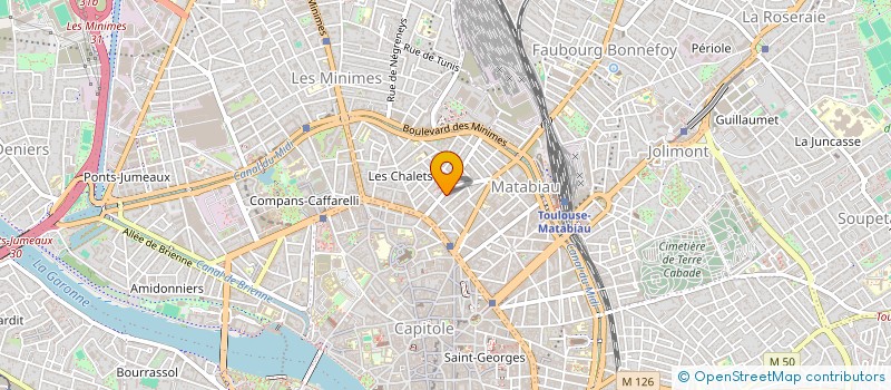 localisation de l'entreprise SENS AVERTIS à TOULOUSE