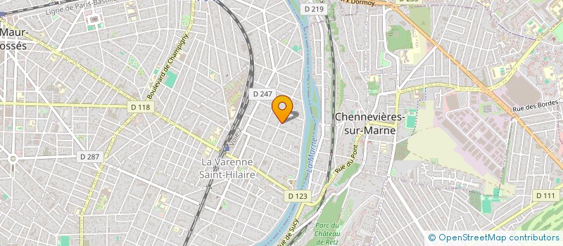 localisation de l'entreprise SENS & BRIO à SAINT-MAUR-DES-FOSSES