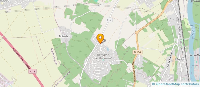 localisation de l'entreprise SENS COACHING à VERNOUILLET