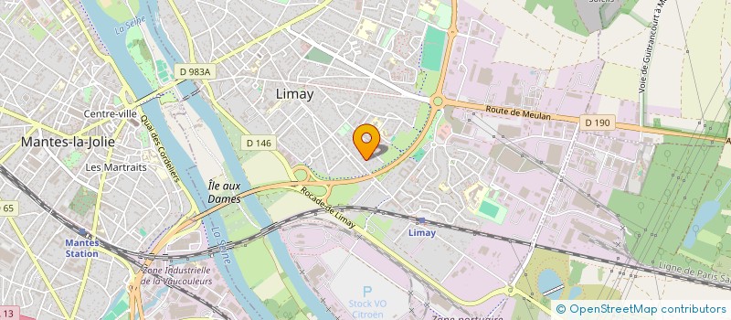 localisation de l'entreprise SENS-CONSULTING à LIMAY