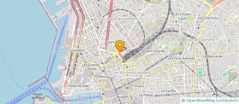 localisation de l'entreprise SENS D'AILLEURS à MARSEILLE