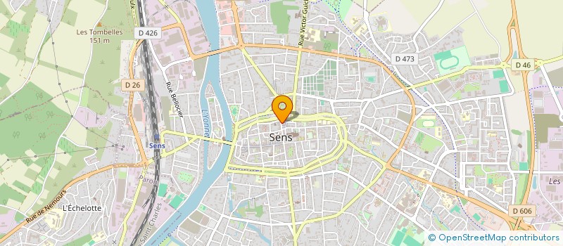 localisation de l'entreprise SENS DE L'HUMOUR à SENS