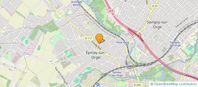 localisation de l'entreprise SENS DE LA VIE à EPINAY-SUR-ORGE