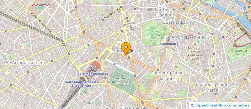 localisation de l'entreprise SENS DIGITAL  PARIS