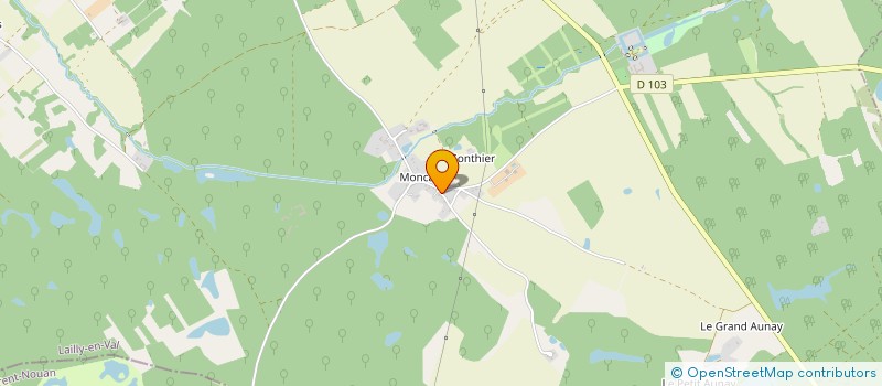 localisation de l'entreprise SENS EN QUESTIONS à LAILLY-EN-VAL