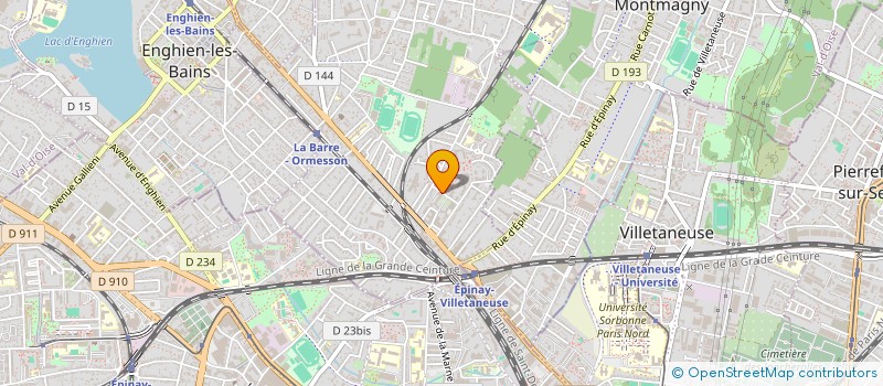 localisation de l'entreprise SENS ENERGIES & SERVICES à DEUIL-LA-BARRE