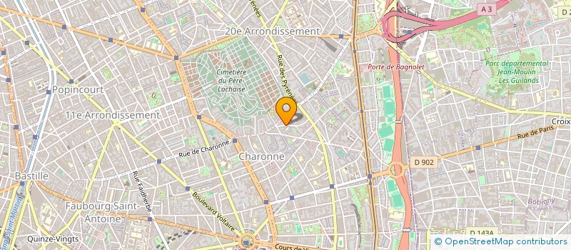 localisation de l'entreprise SENS ET FRAGRANCE  PARIS