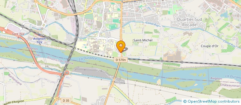 localisation de l'entreprise SENS ET NATURE à AVIGNON