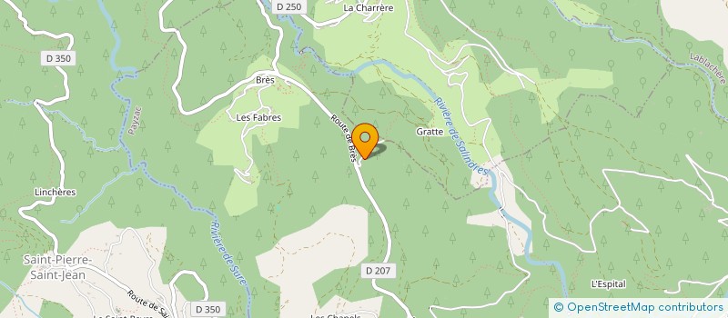 localisation de l'entreprise SENS FIGURES  PAYZAC