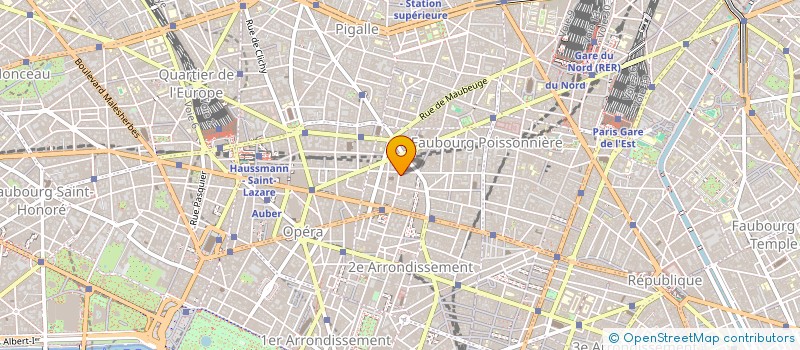 localisation de l'entreprise SENS GOURMAND INVEST  PARIS