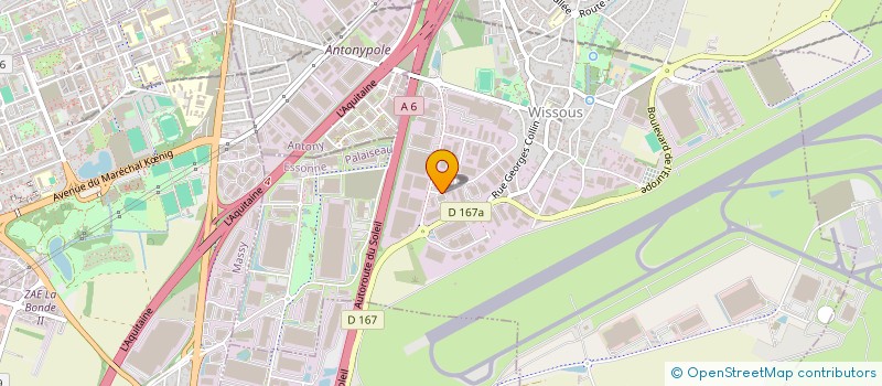 localisation de l'entreprise SENS GOURMET à WISSOUS