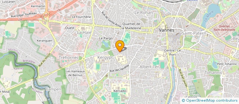 localisation de l'entreprise SENS LIBRE à VANNES