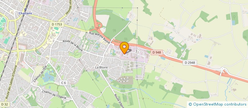 localisation de l'entreprise SENS LOCATION à CHALLANS