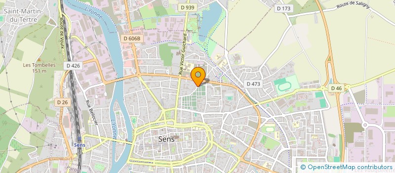 localisation de l'entreprise SENS LUDIQUE à SENS