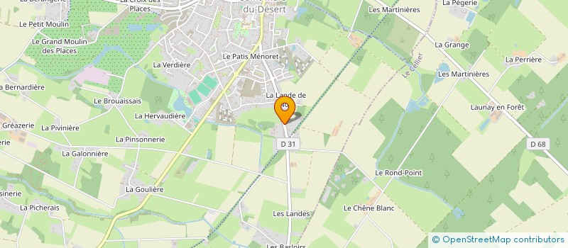 localisation de l'entreprise SENS O JARDINS SERVICES  SAINT-MARS-DU-DESERT