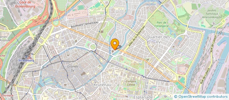 localisation de l'entreprise SENS O ZEN à STRASBOURG