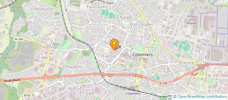 localisation de l'entreprise SENS OU CIRQUE à COLOMIERS