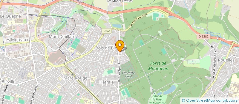 localisation de l'entreprise SENS PROPRE à LE HAVRE